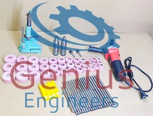 61x KIT COMPLETO DE MOLIENDA DE ASIENTO DE VÁLVULA ESTILO SIOUX Pequeños Grandes Motores JUEGO DE HERRAMIENTAS HÁGALO USTED MISMO - Imagen 1 de 16