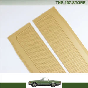 UMBRAL MERCEDES-BENZ W107 R107 SL C107 SLC, LISTONES DE ENTRADA: CREMA - Imagen 1 de 2