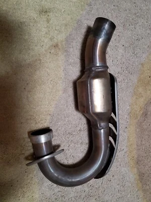 Tubo de cabezal de escape OEM Kawasaki KX250F 2013-2016 CON protector térmico 18088-0831 Foto 1 de 4