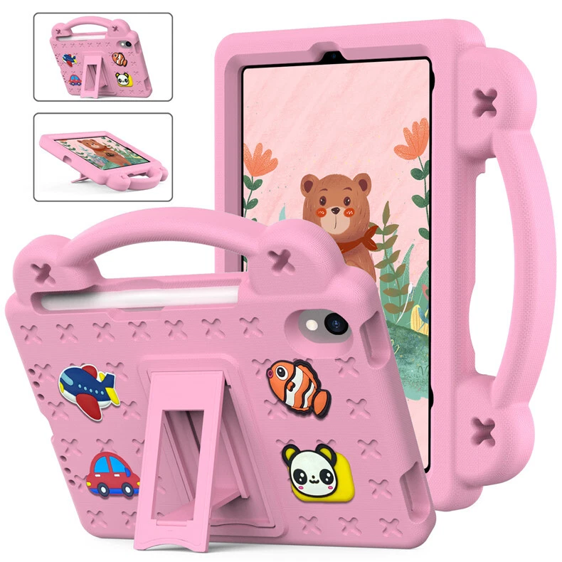 Kids Portable Shockproof Stand Case For iPad (A16) 11th Gen Air 11 in M2 M3 2025 - Image 1 of 4