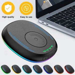 RGB Mausbeweger Mouse Jiggler für Computererwachen Mouse Mover Timer Mausrüttler - Afbeelding 1 van 12