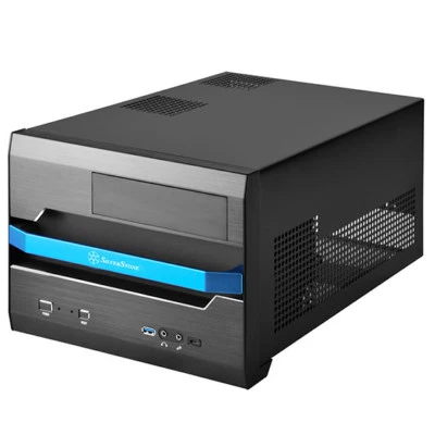 Silverstone Micro-ATX, Mini-DTX, Mini-ITX SUGO SFF Case,  SST-SG12B-V2 - Image 1 of 4