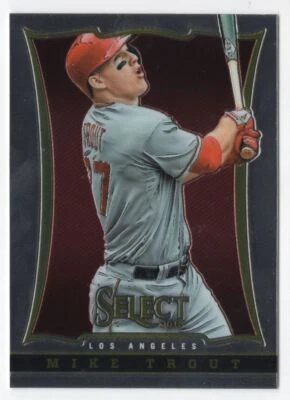 2013 Panini Select Mike Trout Los Angeles Angels #22 - Image 1 of 2