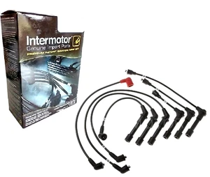 Spark Plug Wire Set 7mm High Temp Silicone Standard INTERMOTOR 55313 - Picture 1 of 5