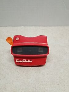 Vintage  Red Viewmaster 3D View-Master Viewer Made in USA  