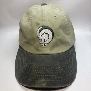 Hydraulic Systems Beige/Green Gray Bill Buckle Dad Hat Cap - Picture 1 of 10