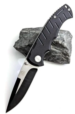 Puma TEC Einhandmesser Stahl 420 G-10 Griffschalen Clip