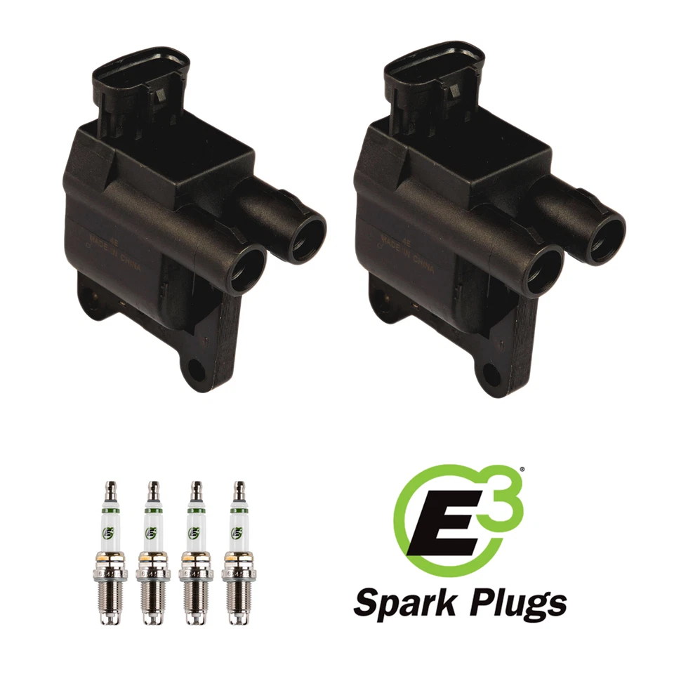 Bobina de encendido y bujía premium E3 para Toyota Camry 2,2 L Toyota RAV4 UF180 Foto 1 de 4