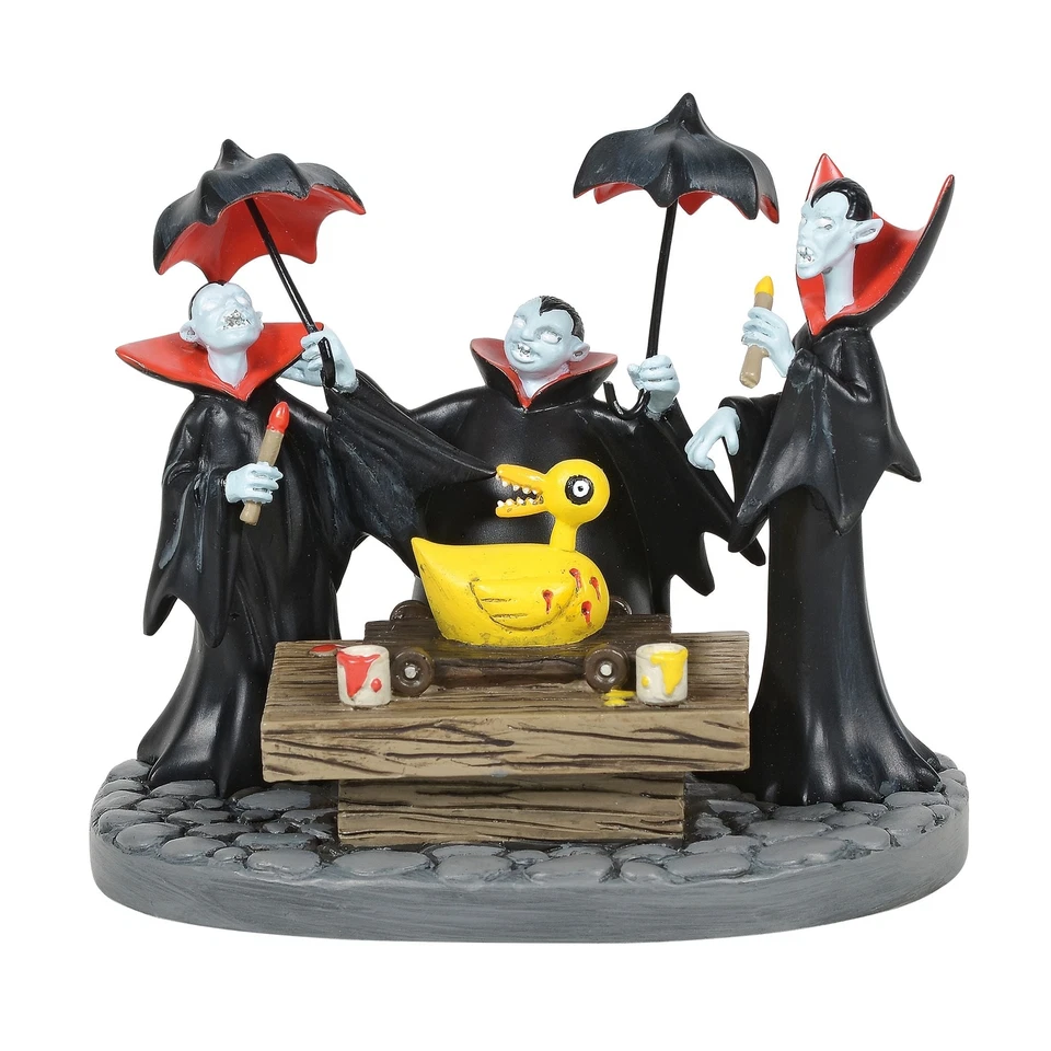 Department 56 The Nightmare Before Christmas Vampire Brothers Prepare Duck