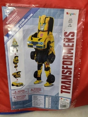 Disguise Transformers Bumblebee Convertible Costume Size S 4/6 MASK ONLY Replace - Image 1 of 4