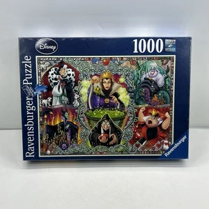 Disney VILLAINS - WICKED  1000pc Jigsaw RAVENSBURGER Puzzle 70x50cm NEW - Picture 1 of 5