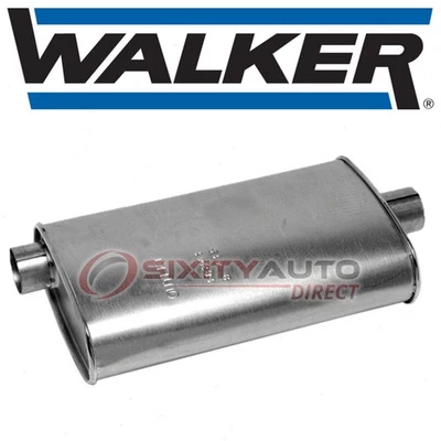 Walker SoundFX Exhaust Muffler for 1987-1992 Jeep Wrangler 2.5L 4.0L L4 L6 - tu - Изображение 1 из 4