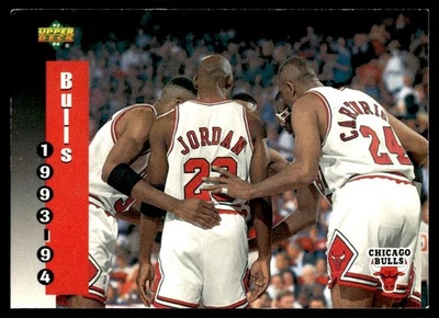 Michael Jordan Chicago Bulls #213 C18 1993-94 cubierta superior Foto 1 de 2