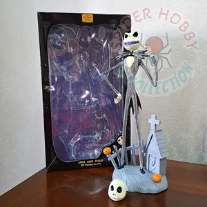 ACTION FIGURE THE NIGHTMARE BEFORE CHRISTMAS JACK SKELLINGTON 30 CM TIM BURTON - Foto 1 di 11