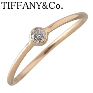 Tiffany & Co. Wave einreihiger Diamant Ring 18 Karat Roségold US5,5-5,75 poliert - Bild 1 von 6