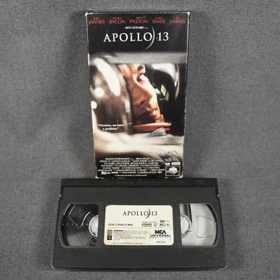 Vintage Apollo 13 VHS Tom Hanks Kevin Bacon 1995 MCA Universal Hi-Fi Stereo - Image 1 of 4