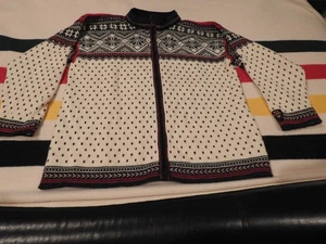 Dale Of Norway Sweater Mens XL Extra Large Wool FairIsle Fisherman Nordic New - Picture 1 of 7