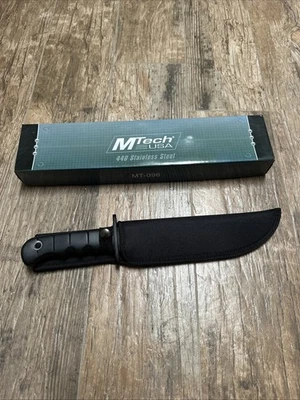 Cuchillo de hoja fija Bowie táctico Mtech USA MT-096 Foto 1 de 4