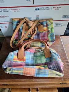 De Colección Dooney Bourke Bolso de Mano Cartera Picnic Hormiga Hobo Bolso de Mano Lote de 2 - Imagen 1 de 17