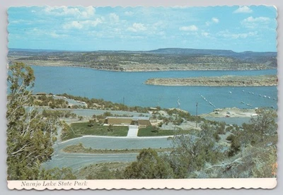 Farmington New Mexico, Navajo Lake State Park, Aztec Area, Vintage Postcard - Image 1 of 2