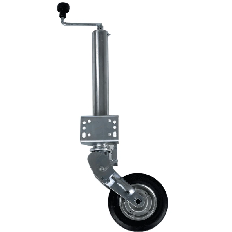 Stützrad Anhänger Bugrad 400kg Automatik automatisch Klappbar Vollgummirad