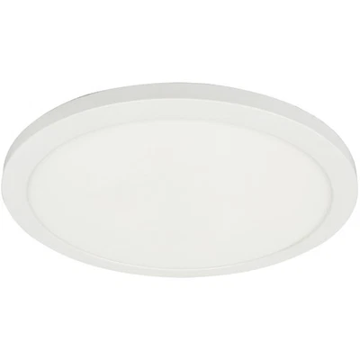 Dainolite FCA-1630LEDFH Franchesa 16"W LED Flush Mount Ceiling - White - Image 1 of 3