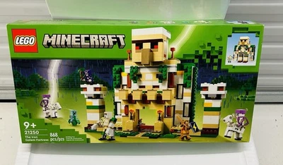 ✨NEW✨ LEGO 21250 Minecraft: The Iron Golem Fortress RETIRED - Image 1 of 4