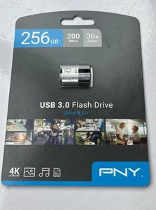 Pny 256Gb Elite-x Fit Usb 3.0 Flash Drive - 200Mb/s Personal Computers - Afbeelding 1 van 2