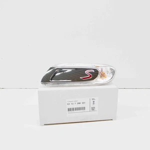 MINI COOPER S F56 Front Left Fender Turn Signal White 63137298351 NEW GENUINE - Picture 1 of 8