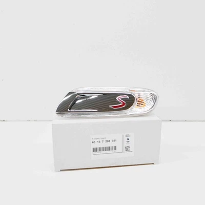 MINI COOPER S F56 Front Left Fender Turn Signal White 63137298351 NEW GENUINE - Image 1 of 4