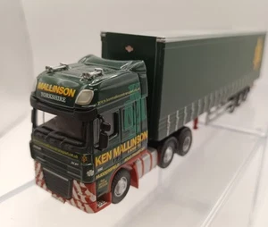 Oxford Diecast DAF05CS DAF with curtain trailer in Ken Mallinson Livery - Picture 1 of 4