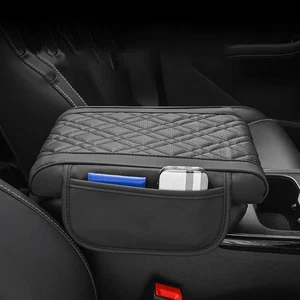 Auto Armlehnen Erhöhung Pad Atmungsaktive Multifunktionale Lagerung - Bild 1 von 14