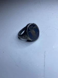 Sterling Silber Ring Krabbe Siegelring Made in Siam Größe 9 - Bild 1 von 12