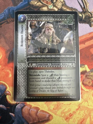 LOTR TCG T&D MW SET ROHIRRIM DIADEM Foil 18O8 NM unplayed - Image 1 of 2