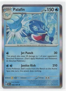 Pokemon Obsidian Flames 062/197 Palafin Holo - Picture 1 of 1