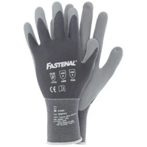 L Series 262LF Gray Knitwrist Textured Nylon/Spandex Micro Foam Nitrile- 6 Pack - Picture 1 of 5