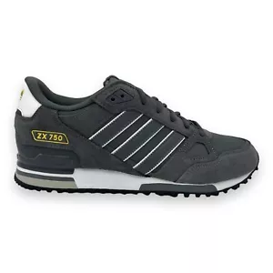 Adidas Originals ZX 750 Grigio Bianco Oro 40 2/3, 41 1/3, 44 2/3, 46 Uomo Donna - Foto 1 di 5