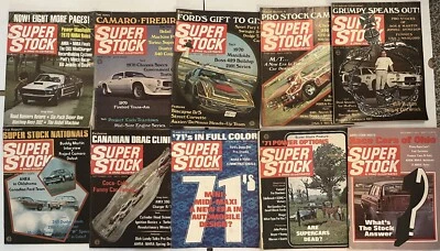 1970 Super Stock & Drag Illustrated. Sold separately, your choice. See Contents. - Imagem 1 de 4