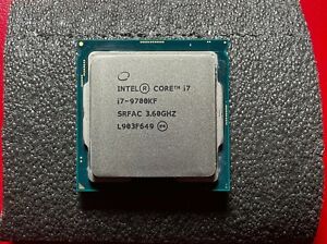 Intel Core i7 9700KF CPU 9th Generation 3.60 GHz