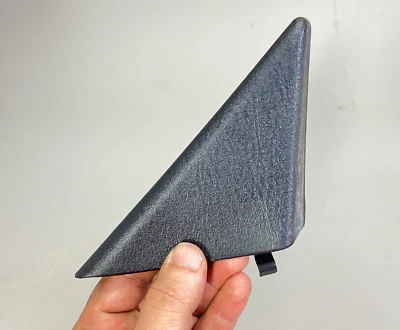 02-2005 Ford Thunderbird pasajero puerta derecha espejo moldura cubierta panel negro fabricante de equipos originales Foto 1 de 4