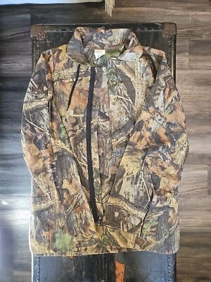 Men's Pre-owned Hunting Shirt, L, Lightweight, Zip Front, Advantage Timber - Image 1 of 4