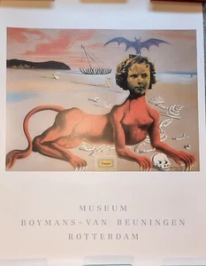 Dali Shirley Temple The Youngest Most.. Boyams-Van Beuningan Museum Rare Poster - Picture 1 of 12