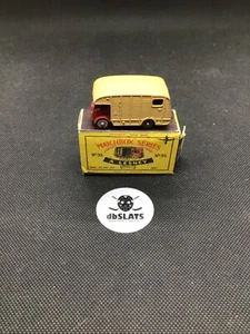 Caja de fósforos original vintage Lesney #35a ERF Marshall Horse MK7 1958–RARA— - Imagen 1 de 15