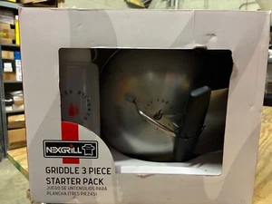 Grill Accesory Pack Nexgrill Griddle 3 pc starter pack - Picture 1 of 5