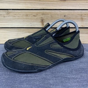 Ahnu Delta Water Shoes Men’s US 7 Outdoor Slip On Green Black - Picture 1 of 12