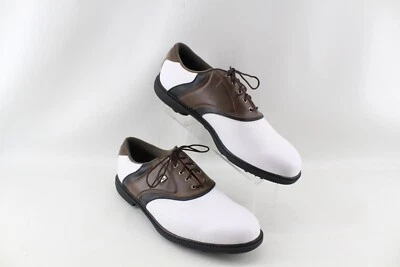 FootJoy FJ Originals Saddle Golf Shoes 45330 Brown White Men’s Size 13 M - Image 1 of 4