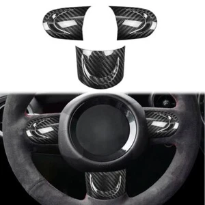 Borde de volante 100 % fibra de carbono seco sin botón para Mini Cooper R55-R61 - Imagen 1 de 6