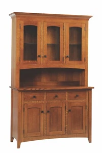 New | Stickley Style | Mission | China Hutch | Custom Built in USA! - Picture 1 of 2
