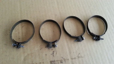 Kawasaki ZX6R 636c 05-06 Ansaugschellen Airbox Abrazaderas 4x - Imagen 1 de 2