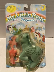 My Little Pony G1 Pegasus MEDLEY Hasbro 1983 NRFB 1/3 ungeklebt Rarität - Bild 1 von 19
